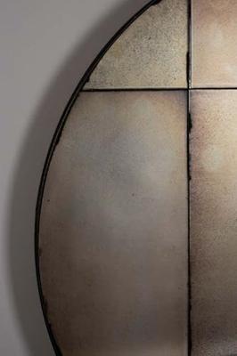 Dutchbone Ronde Spiegel 'Mado' Antique finish, 89cm