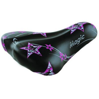 Selle Monte Grappa Monte grappa kinderzadel magic zwart/roze