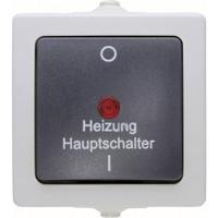 Kopp 565356002 Nautic Verwarmingsnoodschakelaar spatwaterdicht Grijs 1 stuk(s) - thumbnail