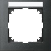 Merten MEG4011-3614 Afdekking Frame System M Antraciet 1 stuk(s) - thumbnail