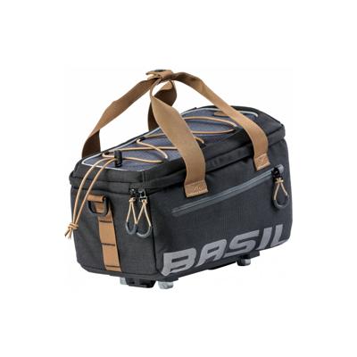 Basil miles trunkbag mik - waterdichte bagagedragertas - 7l - zwart