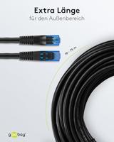 goobay Patchkabel Cat.6 U/UTP, Outdoor - thumbnail