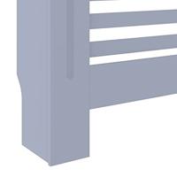 Radiatorombouw 78 cm MDF grijs - thumbnail