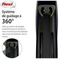 Rollijn giant plus l/8m zwart Flexi - Flexi - thumbnail