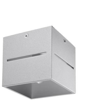 Plafondlamp LOBO grijs