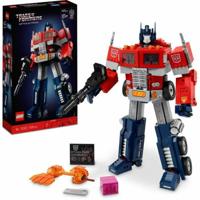 LEGO Icons 10302 Optimus Prime Transformers Autobot Robot Minifiguur Model Vrachtwagen - thumbnail