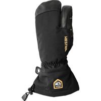 Hestra Army Leather Gore-Tex 3 Vinger Handschoen Black/Black 9 - thumbnail