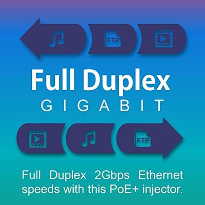 TRENDnet, TPE-115GI, Gigabit Power Over Ethernet Plus (PoE+) injector zet niet-PoE Gigabit om naar PoE+ of PoE Gigabit naar netwerkafstanden tot 100 m