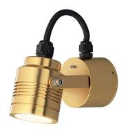 Monza 7903 wandlamp LED messing 7903-800 - thumbnail