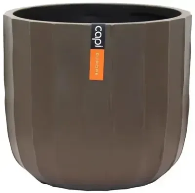 Capi bloempot Bol Craft 9x8 cm Warme taupe Capi bloempot Bol Craft 9x8 cm Warme taupe