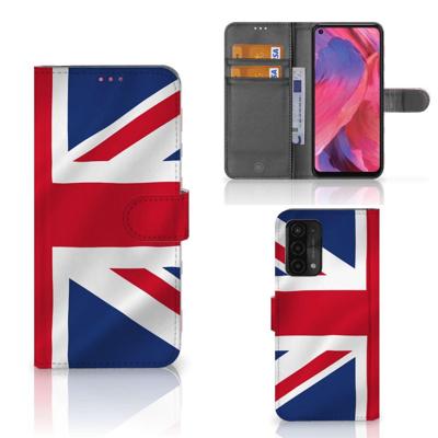 OPPO A54 5G | A74 5G | A93 5G | Bookstyle Case | Groot-Brittannië | Portemonnee hoesje OPPO A54 5G | A74 5G | A93 5G | Bookstyle Case | Groot-Brittannië | Portemonnee hoesje