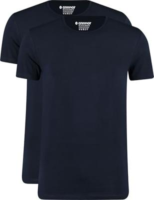 Garage Bio Cotton Body Fit O-Neck (0221) T-Shirt Navy (2 Pack)