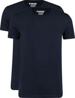 Garage Bio Cotton Body Fit O-Neck (0221) T-Shirt Navy (2 Pack) - thumbnail
