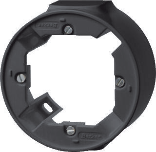 Berker serie 1930 opbouwraam 1-voudig zwart