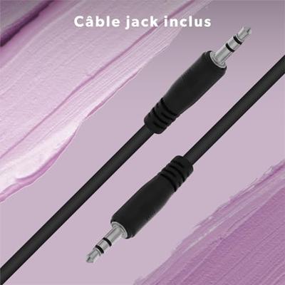T'nB - Tonality over-ear Bluetooth-hoofdtelefoon, schuimrubberen pads, batterijduur 24 uur, 3,5 mm jack kabel inbegrepen - Roze