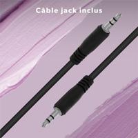 T'nB - Tonality over-ear Bluetooth-hoofdtelefoon, schuimrubberen pads, batterijduur 24 uur, 3,5 mm jack kabel inbegrepen - Roze - thumbnail