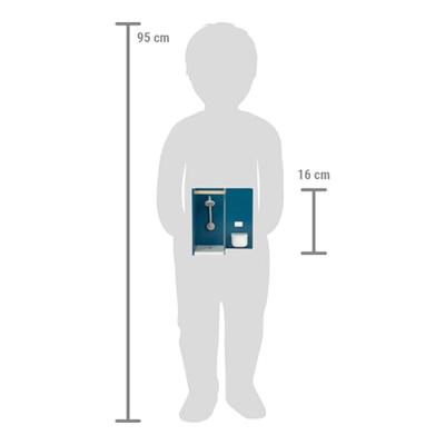 Small Foot houten poppenhuis meubeltjes badkamer