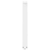 Eettafelpoten 2 st V-vormig 50x(72-73,3) cm staal wit - thumbnail