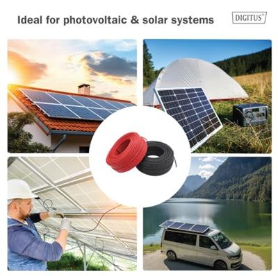 Digitus DK-SCIC6R-0200 DK-SCIC6R-0200 Zonne-energie installatiekabel 6 mm² Kabellengte 20 m Digitus DK-SCIC6R-0200 DK-SCIC6R-0200 Zonne-energie installatiekabel 6 mm² Kabellengte 20 m