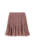 B.Nosy Meisjes rok mesh - Belle retro AOP - thumbnail