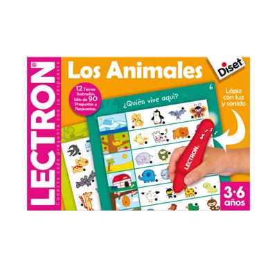 Educatief Spel Diset The animals Potlood Lichten met geluid (ES) - thumbnail