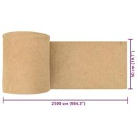 VidaXL Hennepmat voor knaagdieren 0,5x25 m 5 mm - thumbnail