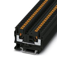 Phoenix Contact 3211814 Doorgangsklem 8.2 mm Spanveer Zwart 50 stuk(s) - thumbnail