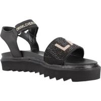 Replay Sandalen JT420007S-0168 Zwart / Goud-35 maat 35 - thumbnail