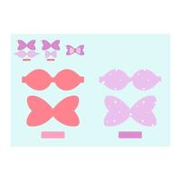 Creatief blok, 27 vellen SWEET GLITTER EVERYWHERE FOLIA meerkleurig - thumbnail