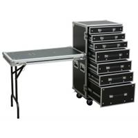 Power Dynamics PD-FA5 7 Laden flightcase met tafel - thumbnail