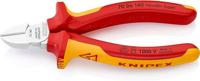 Knipex Zijsnijtang | 140 mm Lengte | Geïsoleerd | Meer-Componentengrepen | VDE-Getest | Verchroomd - 70 06 140 SB - thumbnail