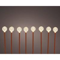 LED stake l210h20 cm roest/wwt 8st kerstverlichting Lumineo - Lumineo - thumbnail