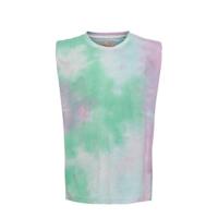 KIDS ONLY tie-dye top KONAMY wit/roze/groen - thumbnail