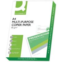 Q-CONNECT kopieerpapier, ft A4, 80 g, pak van 500 vel, wit - thumbnail