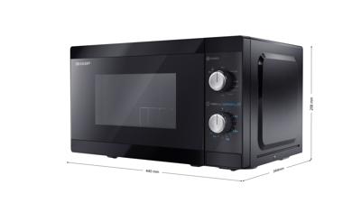 Sharp YC-MG01E-B Magnetron Zwart