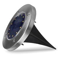 Maclean IP44 tuinschijnwerper op zonne-energie, 12 LED SMD, 4000K, Ni-MH 600 mAh, 0,7W, MCE318 - thumbnail