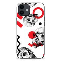 Mobiel Case iPhone 12 Pro | 12 (6.1") Skull Red - thumbnail