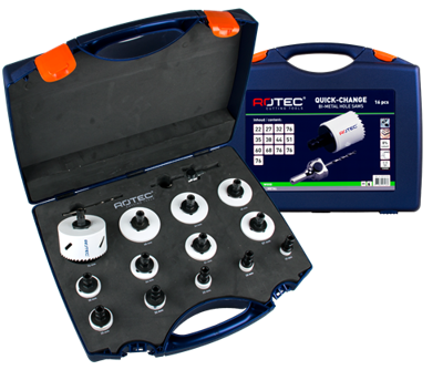Rotec Gatzagenset "allround" sds+ bim-co 16-delig