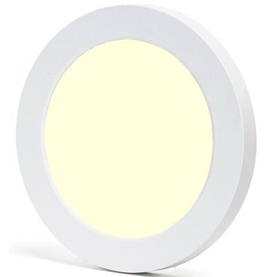 LED Downlight Pro Rond - 12W - Warm Wit 3000K - Mat Wit Kunststof