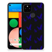 Google Pixel 4a 5G TPU bumper Vlinder Patroon - thumbnail