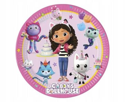 Feestbordjes Gabby&apos;s Dollhouse (8st)