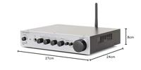 Dynavox ESA-18 MK BT Stereoversterker 2 x 75 W Zilver - thumbnail