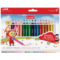 Bruynzeel 20 kleurpotloden kortjakjes - thumbnail