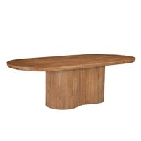 Sohome Ovale Eettafel 'Sadey' Mangohout, 250 x 110cm - thumbnail