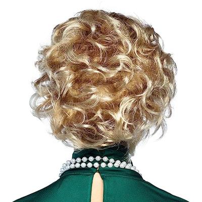 Pruik Golden lady