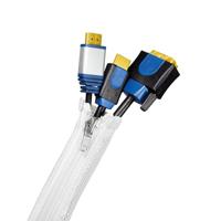 LogiLink KAB0090 KAB0090 Kabelslang 20 mm (max) Wit 5 m - thumbnail