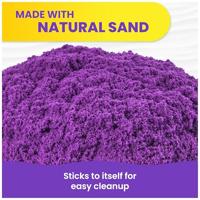 Kinetic Sand speelzand - 907 gram - paars - thumbnail
