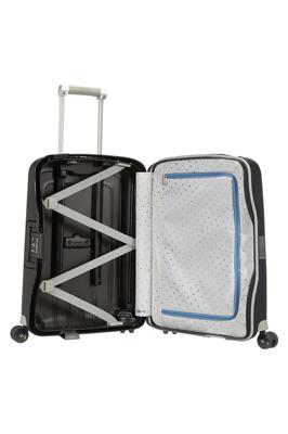 Samsonite S&apos;cure Spinner 55cm Black