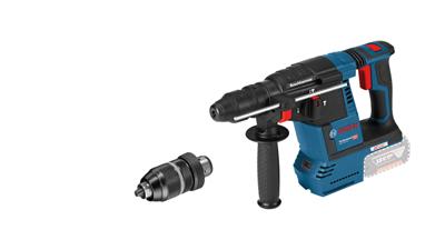 Bosch Professional GBH 18V-26 F Accu combihamer SDS-Plus 2,6J + snelwisselboorkop 18V Basic Body - 0611910000 Bosch Professional GBH 18V-26 F Accu combihamer SDS-Plus 2,6J + snelwisselboorkop 18V Basic Body - 0611910000