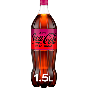 CocaCola Zero Sugar Cherry Frisdrank 1,5 L bij Jumbo